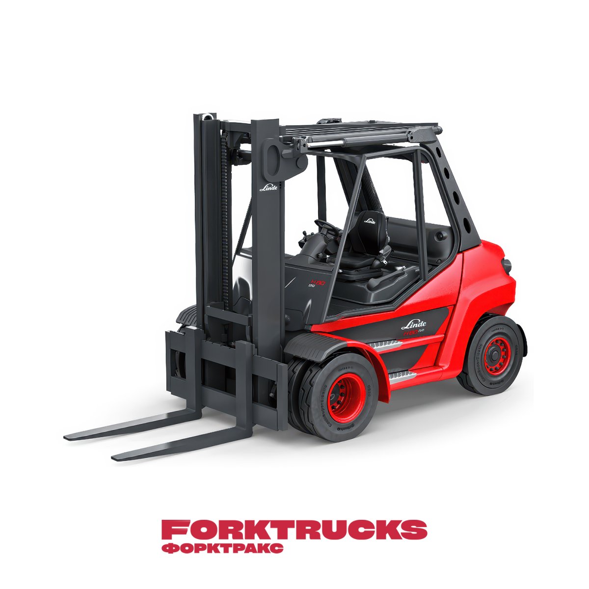 Автопогрузчик дизельный Linde H70D, 7000кг, 3150мм, двигатель Deutz (Германия)