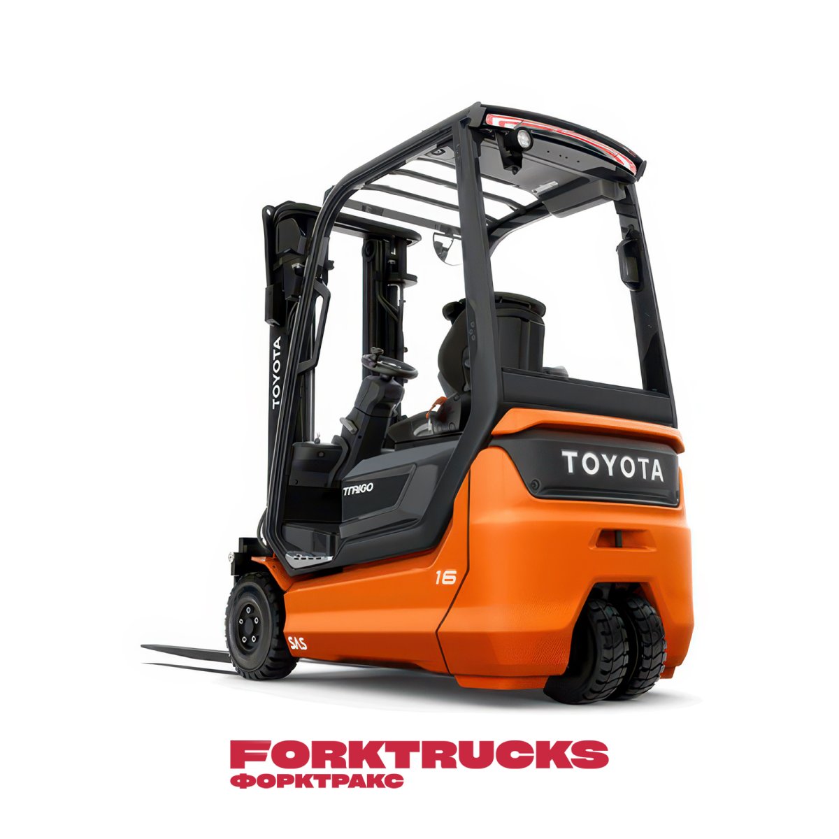 Электропогрузчик 3-опорный Toyota 9FBE18T, 1800кг, 3030мм, свободный ход, литий-ионная АКБ + ЗУ