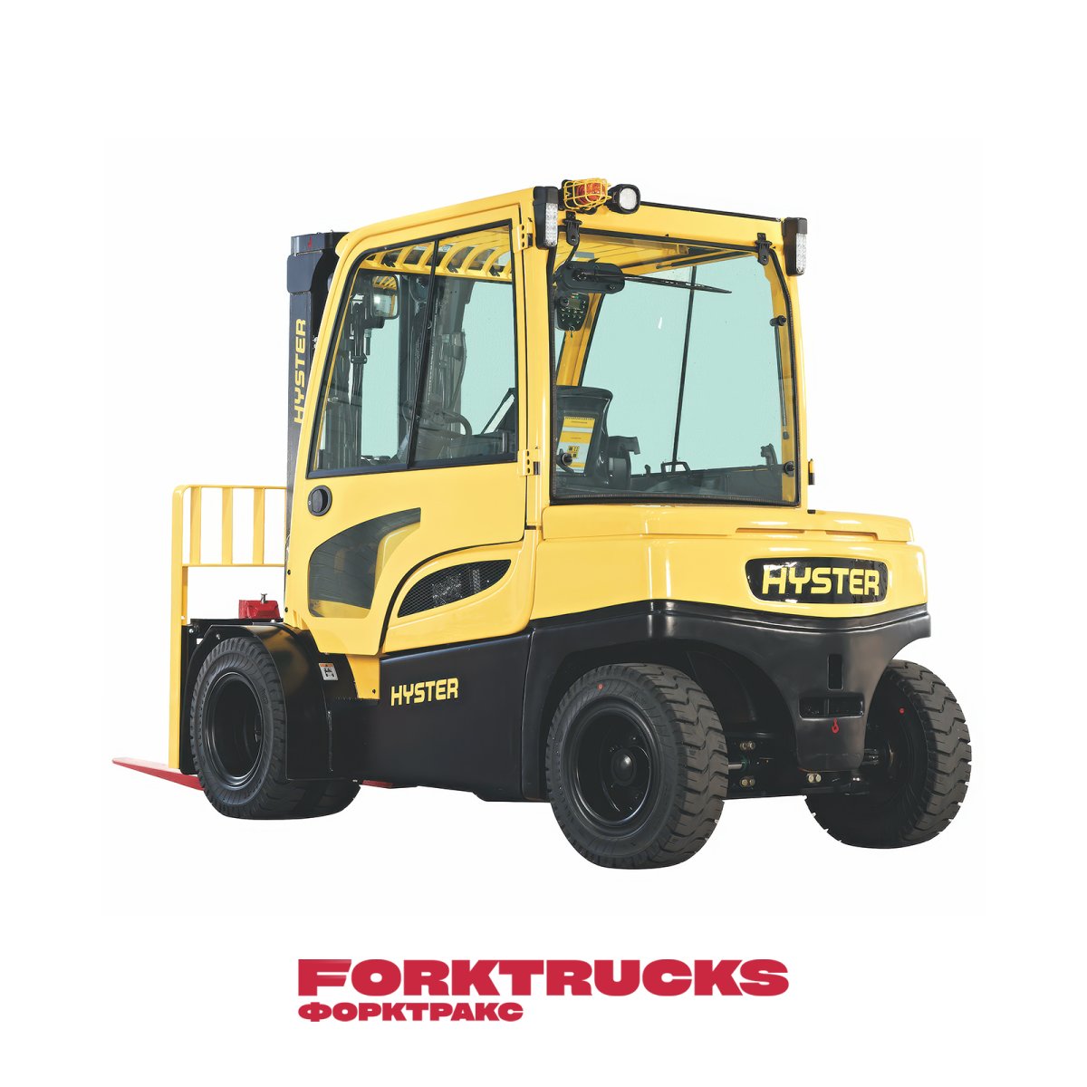 Электропогрузчик 4-опорный Hyster J5.0XN6, 5000кг, 5290мм, свободный ход, литий-ионная АКБ + ЗУ